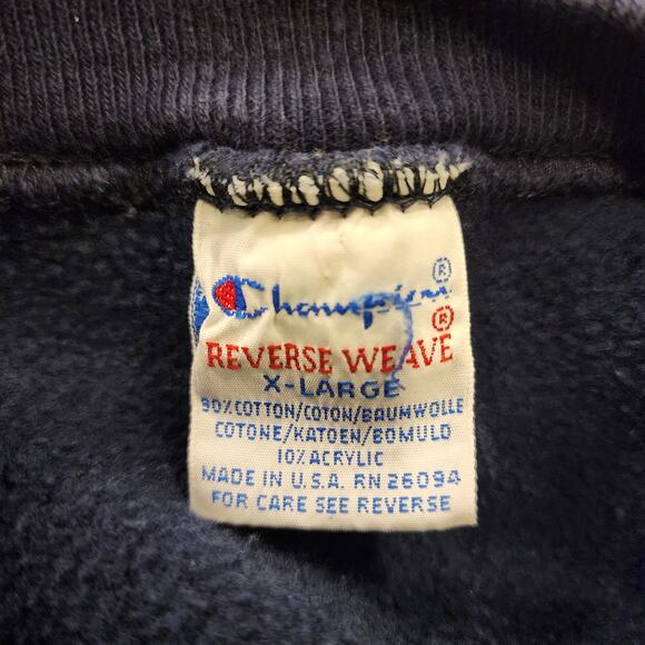 Champion 80s Heavyweight Reverse Weave Syracuse Crew Neck Sweatshirt - Picture 4 of 16